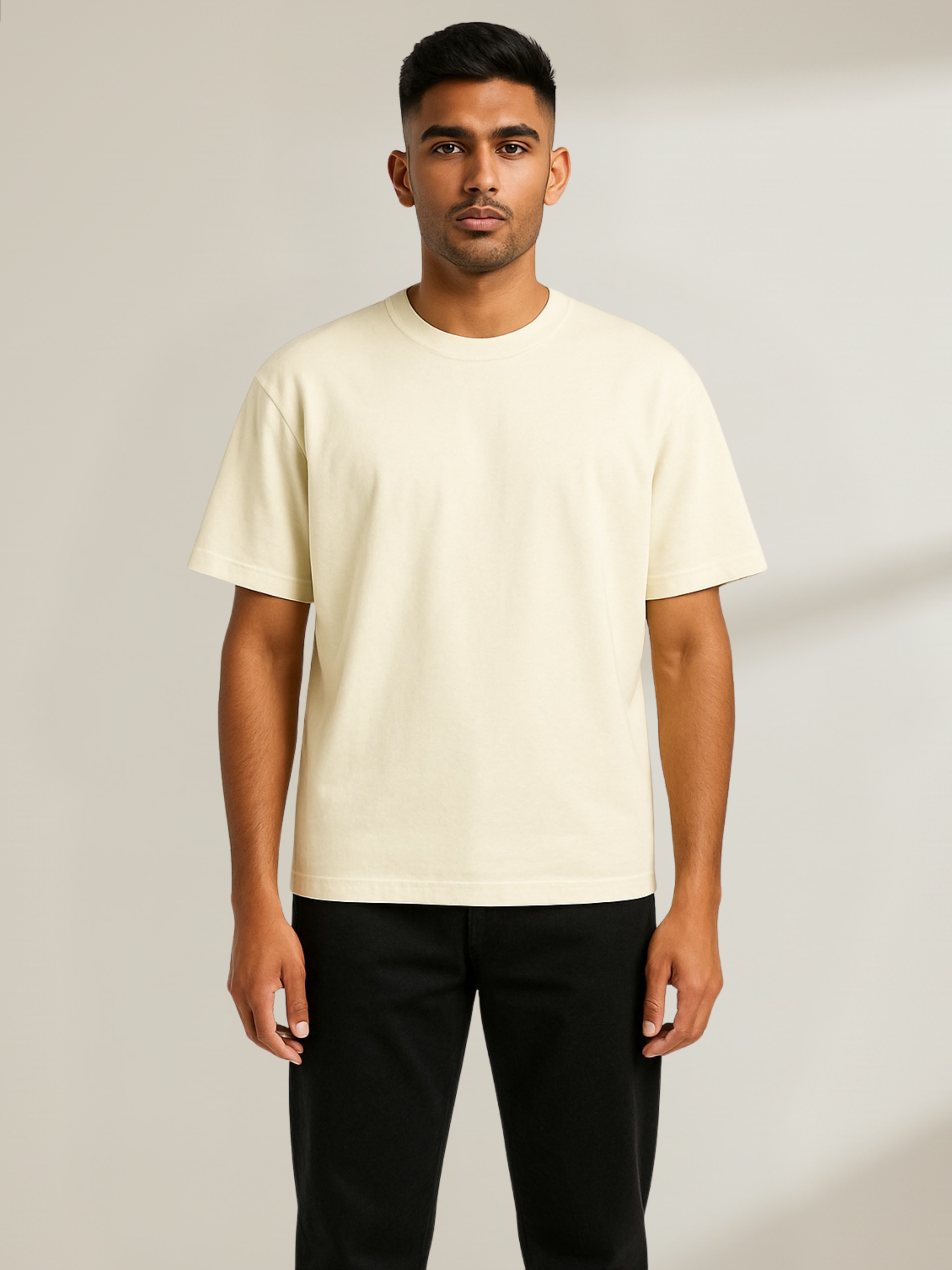 French Terry 240 GSM Oversized Unisex T-Shirt