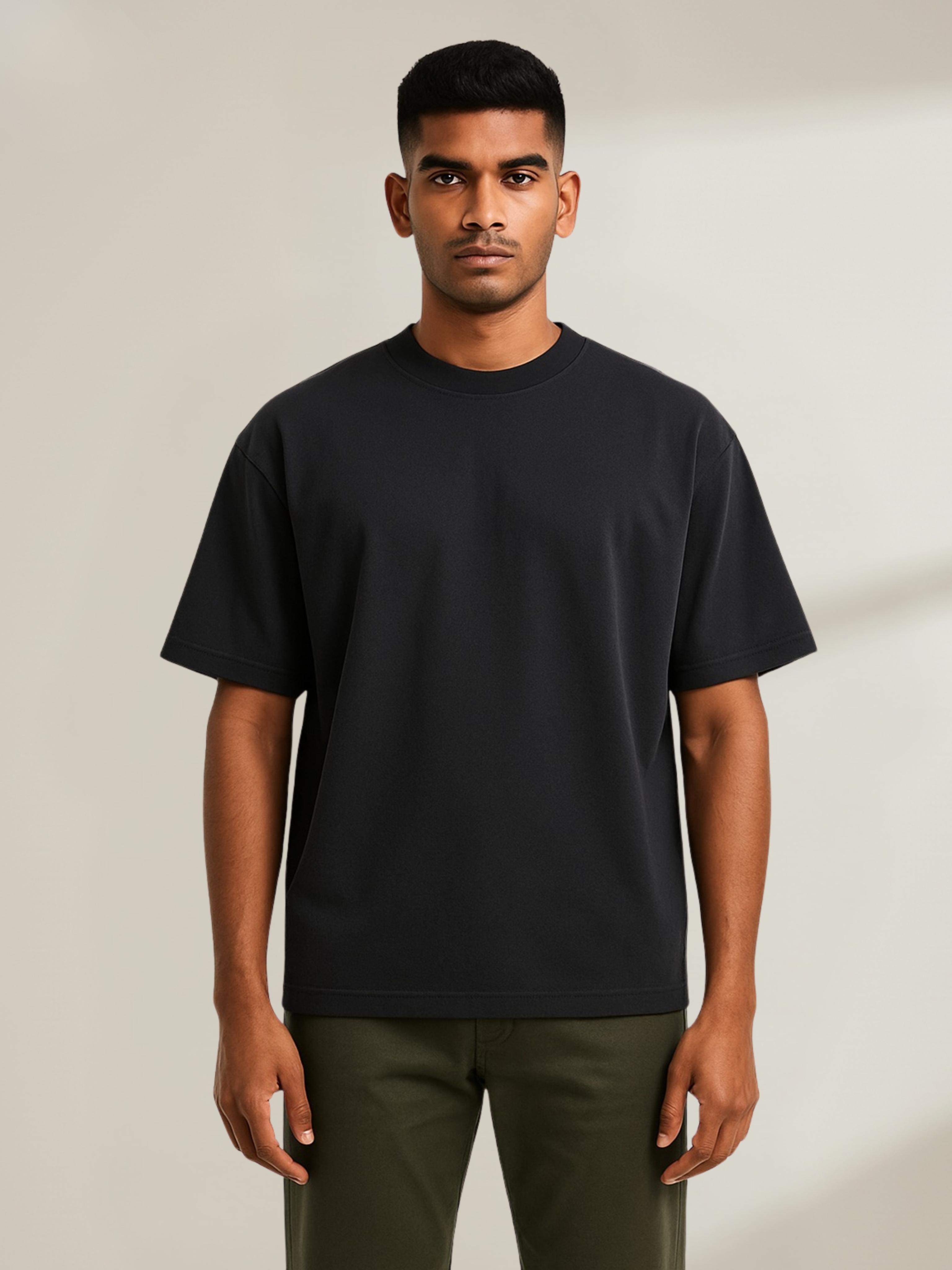French Terry 240 GSM Oversized Unisex T-Shirt