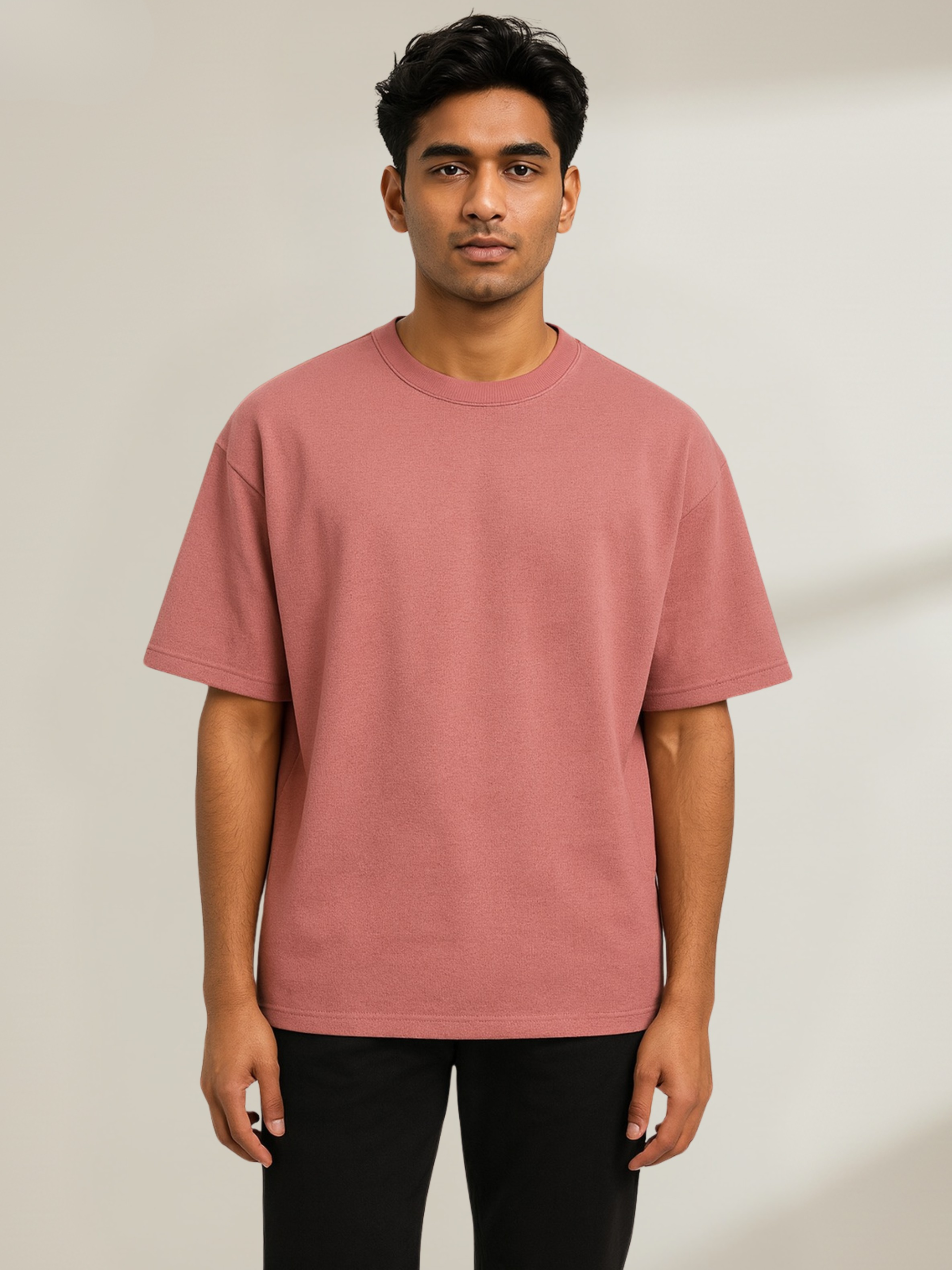 French Terry 240 GSM Oversized Unisex T-Shirt