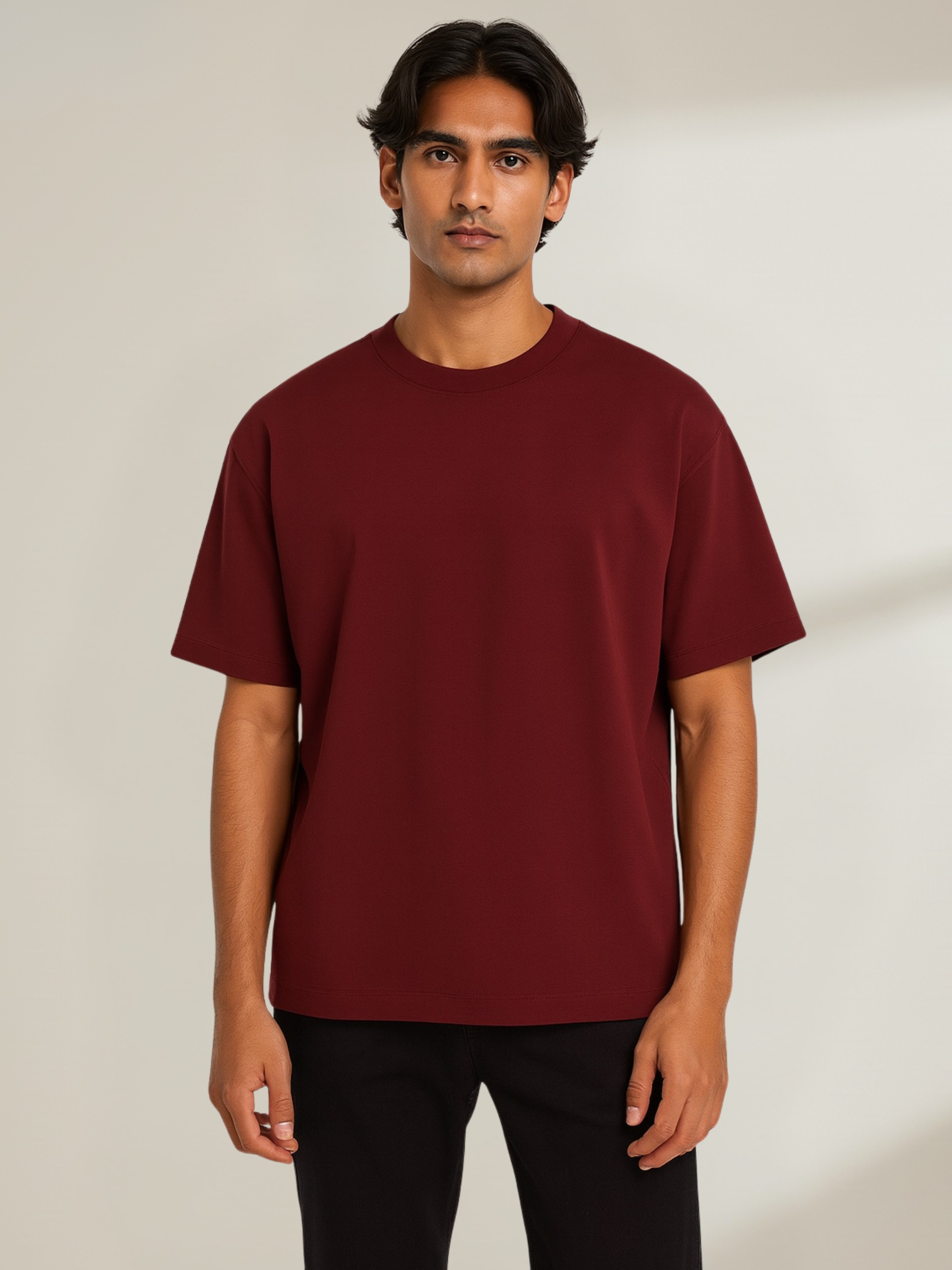 French Terry 240 GSM Oversized Unisex T-Shirt