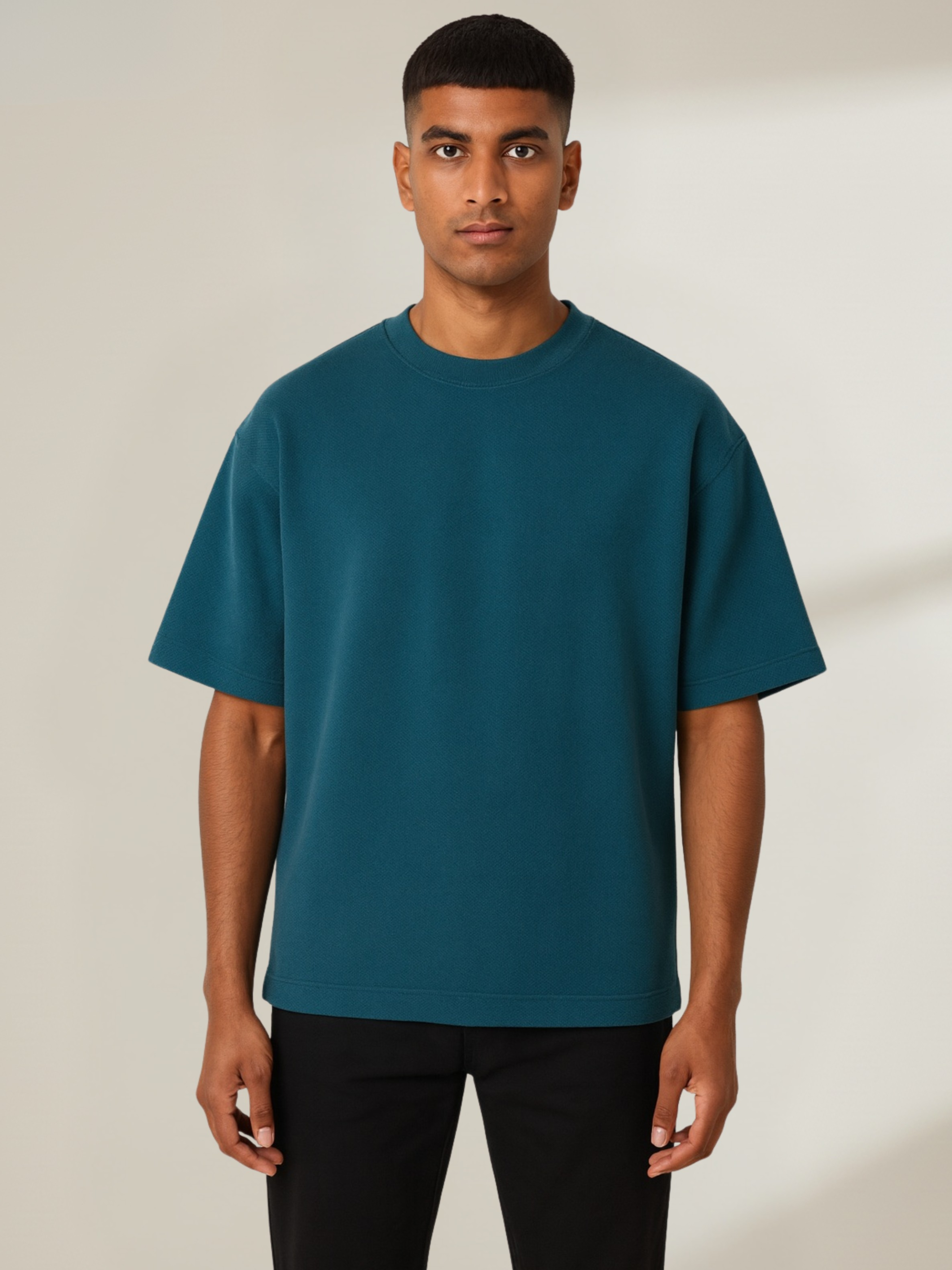 French Terry 240 GSM Oversized Unisex T-Shirt