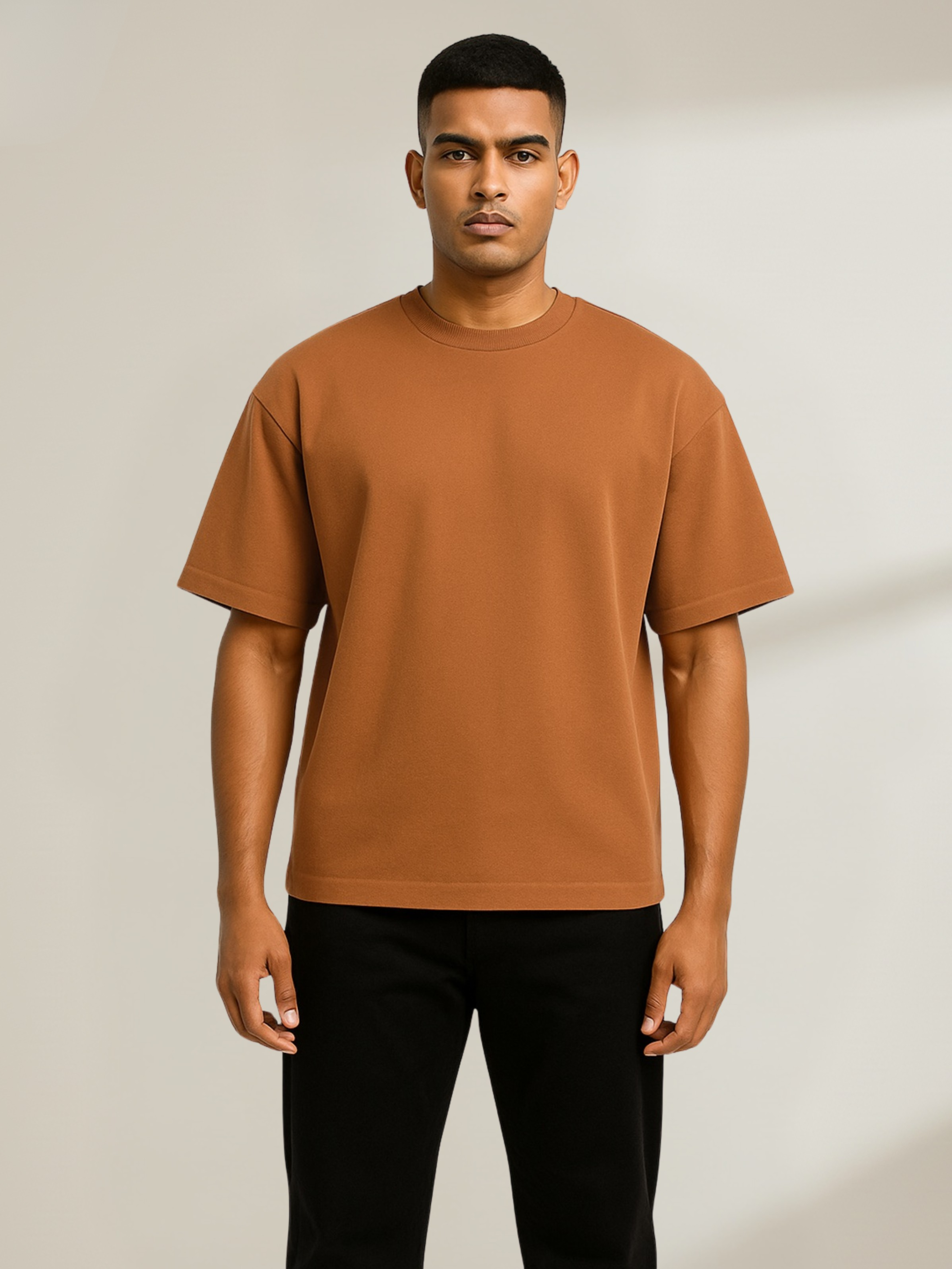 French Terry 240 GSM Oversized Unisex T-Shirt